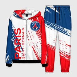 Костюм мужской ФК ПСЖ FC PSG PARIS SG, цвет: 3D-черный