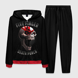 Костюм мужской Five Finger Death Punch 5FDP, цвет: 3D-красный