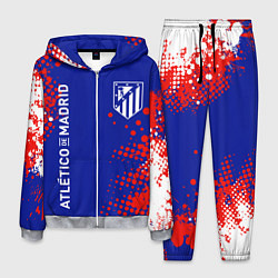 Костюм мужской ATLETICO DE MADRID АТЛЕТИКО, цвет: 3D-меланж