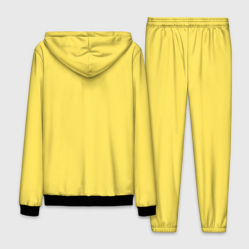 Мужской костюм Энди Уорхол - Банан / 3D-Черный – фото 2