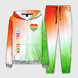 Костюм мужской Pop It Anti Stress - Heart - Fire, цвет: 3D-меланж
