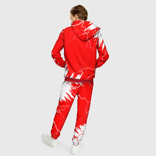 Мужской костюм BERSERK logo / 3D-Красный – фото 4