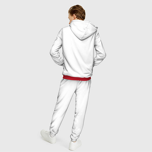 Мужской костюм Самый нужный QR код / 3D-Красный – фото 4