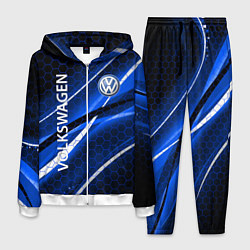 Костюм мужской VOLKSWAGEN LOGO SPORT, цвет: 3D-белый