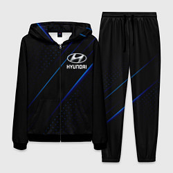 Костюм мужской Хендай Hyundai SPORT цвета 3D-черный — фото 1