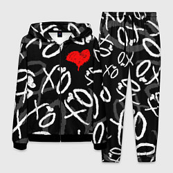 Костюм мужской The Weeknd - XO, цвет: 3D-черный
