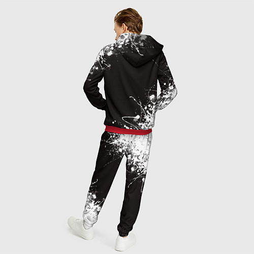 Мужской костюм Год тигра2022 / 3D-Красный – фото 4