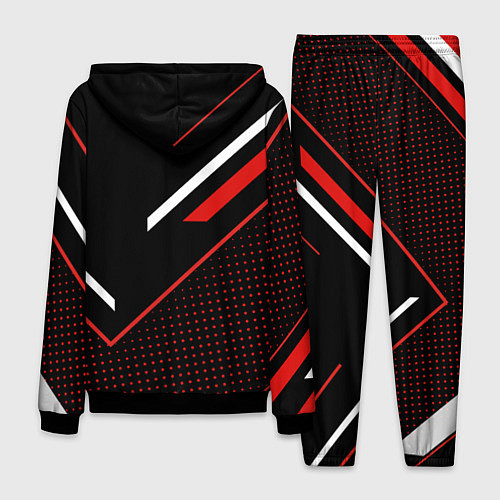 Мужской костюм NISSAN, НИССАН ГЕОМЕТРИЯ / 3D-Черный – фото 2