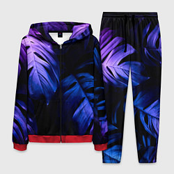 Костюм мужской НЕОНОВЫЕ ПАПОРОТНИКИ, цвет: 3D-красный