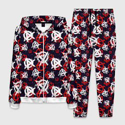 Мужской костюм Анархия текстура