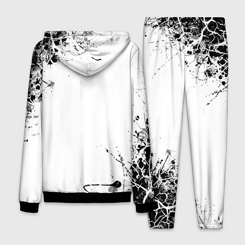 Мужской костюм Lexus texture Трещины / 3D-Черный – фото 2