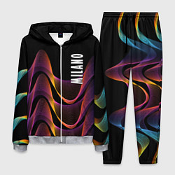 Костюм мужской Fashion pattern Neon Milano, цвет: 3D-меланж