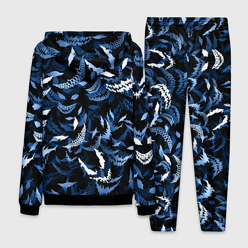 Мужской костюм Drain monsters / 3D-Черный – фото 2