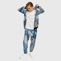 Костюм мужской Пэчворк Рваная ткань Hype, цвет: 3D-черный — фото 2