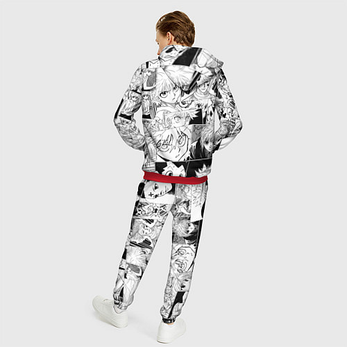 Мужской костюм Hunter x Hunter pattern / 3D-Красный – фото 4