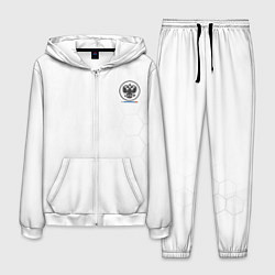 Костюм мужской Russia White Collection 20222023, цвет: 3D-белый