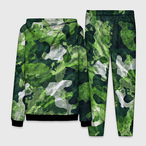 Мужской костюм Camouflage Pattern Камуфляж Паттерн / 3D-Черный – фото 2