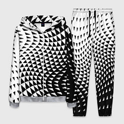 Мужской костюм Минималистический авангардный паттерн