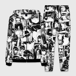 Костюм мужской Komi san pattern, цвет: 3D-черный