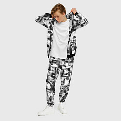 Костюм мужской Komi san pattern, цвет: 3D-черный — фото 2