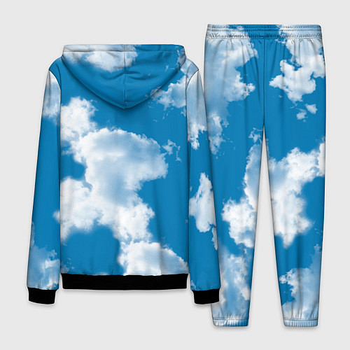 Мужской костюм Небо в облаках / 3D-Черный – фото 2