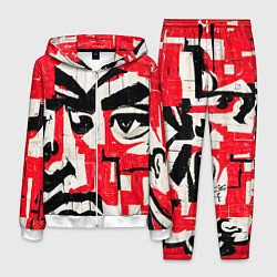 Мужской костюм Уличная гранж абстракция