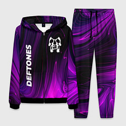 Костюм мужской Deftones violet plasma, цвет: 3D-черный