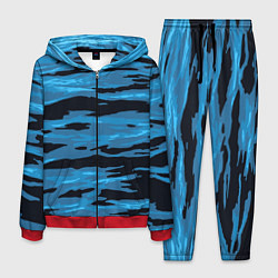 Костюм мужской Волны Камуфляж, цвет: 3D-красный