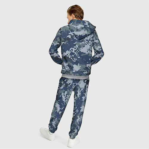 Мужской костюм Камуфляж Росгвардия цифра / 3D-Меланж – фото 4