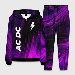 Костюм мужской AC DC violet plasma, цвет: 3D-черный