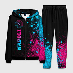 Костюм мужской Napoli - neon gradient: по-вертикали, цвет: 3D-черный