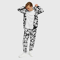 Костюм мужской Далматин - текстура, цвет: 3D-черный — фото 2