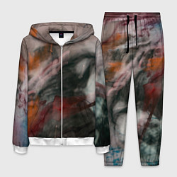 Костюм мужской Темнота, тени и краски, цвет: 3D-белый