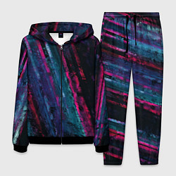 Мужской костюм Неоновая стена