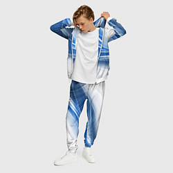 Костюм мужской Ледяной поток ветра, цвет: 3D-белый — фото 2