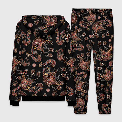 Мужской костюм Слон индийский / 3D-Черный – фото 2