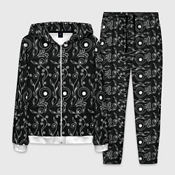 Мужской костюм Black style pattern