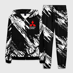 Костюм мужской Mitsubishi - белый пятна, цвет: 3D-черный