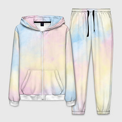 Костюм мужской Tie dye из сериала убийства в одном здании, цвет: 3D-белый