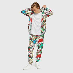 Костюм мужской Узор с новогодними падарками, цвет: 3D-меланж — фото 2