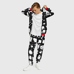 Костюм мужской Фантазийный космический паттерн, цвет: 3D-красный — фото 2