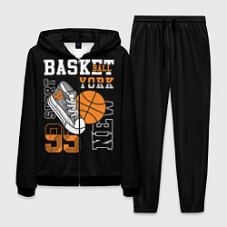 Костюм мужской Basketball New York, цвет: 3D-черный