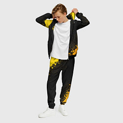 Костюм мужской Nightwish - gold gradient вертикально, цвет: 3D-черный — фото 2