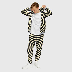 Костюм мужской Графические завитки, цвет: 3D-меланж — фото 2