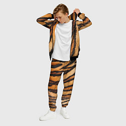 Костюм мужской Тигровая шкура, цвет: 3D-черный — фото 2