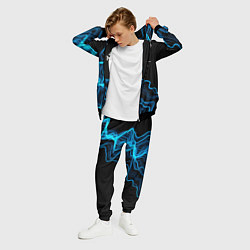 Костюм мужской Nightwish sound wave, цвет: 3D-черный — фото 2