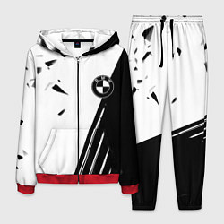 Костюм мужской BMW geometry sport car, цвет: 3D-красный