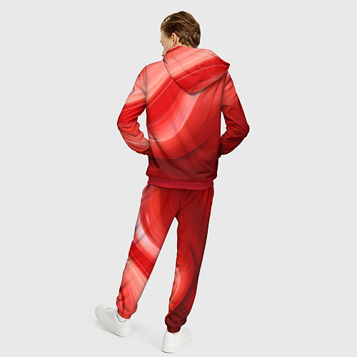 Мужской костюм Красная волна / 3D-Красный – фото 4