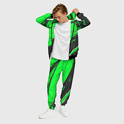 Костюм мужской Bayer 04 sport green, цвет: 3D-черный — фото 2