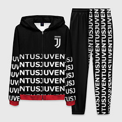 Костюм мужской Juventus pattern fc club steel, цвет: 3D-красный